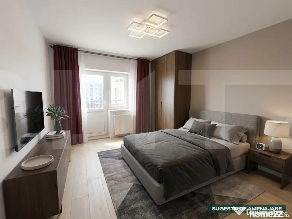 Apartament decomandat cu 2 camere, 52.82 mp - Sf. Gheorghe - Sfantu Gheorghe (Covasna)