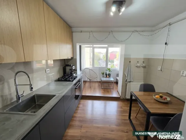 Apartament decomandat cu 2 camere, 52.82 mp - Sf. Gheorghe - Sfantu Gheorghe (Covasna)