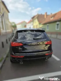 Bara spate Audi Q5 8R 3.0TDI facelift doua evacuari culoare neagra
