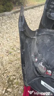Bara spate Audi Q5 8R 3.0TDI facelift doua evacuari culoare neagra 