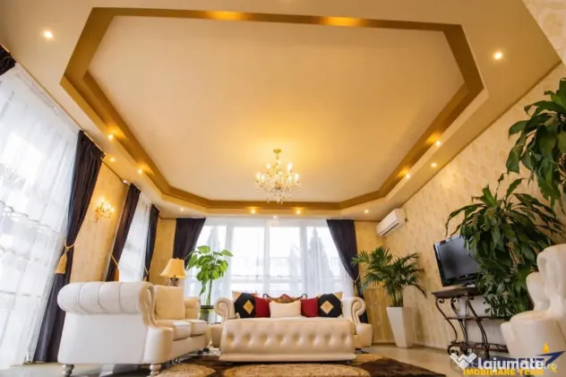Apartament premium cu living spectaculos, semineu si terase