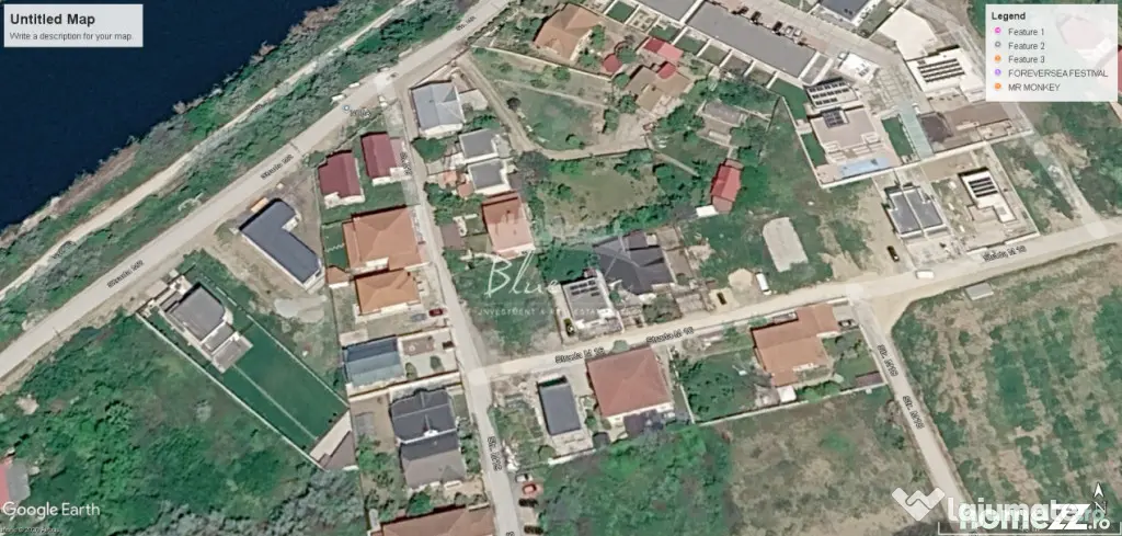 Teren 600 mp situat in Zona Mamaia Sat