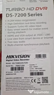Set Supraveghere Hikvision – DVR + 6 camere, toate la cutie + HDD 1TB WD RED