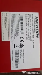 Set Supraveghere Hikvision – DVR + 6 camere, toate la cutie + HDD 1TB WD RED