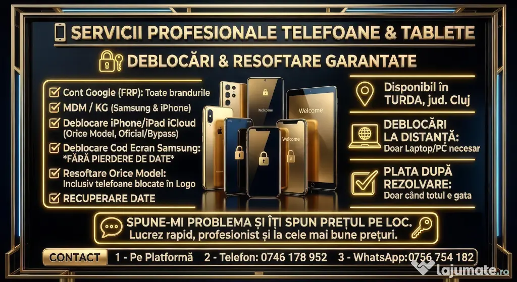 TITAN GSM – Deblocare Samsung-iPhone-ETC în Turda (Cluj)