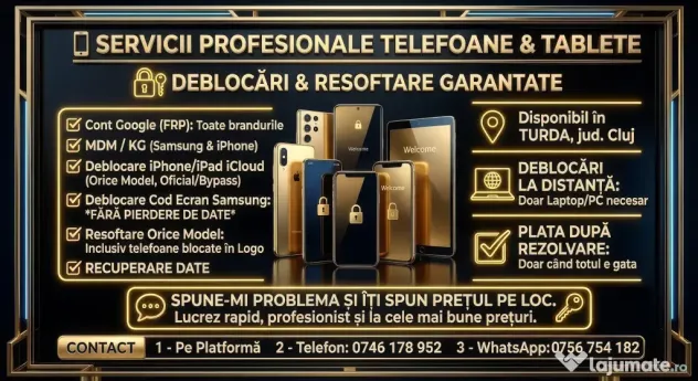 TITAN GSM – Deblocare Samsung-iPhone-ETC în Turda (Cluj)