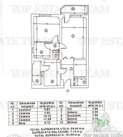 Apartament 2 camere, Calea 13 Septembrie. Etaj 5/8 | Bloc 19 