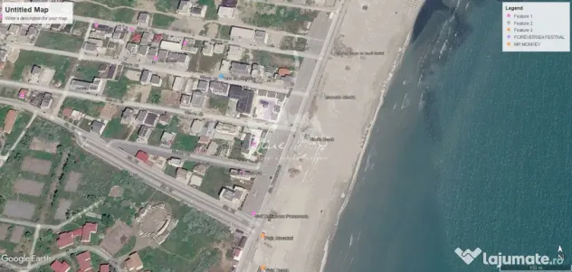 Teren în primul rând la mare – 500 mp, Mamaia Nord