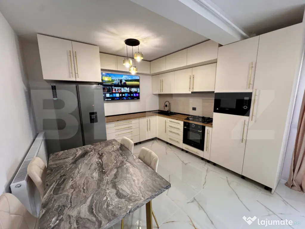 Apartament 2 camere+terasa si parcare, 48 mp, prima inchirie