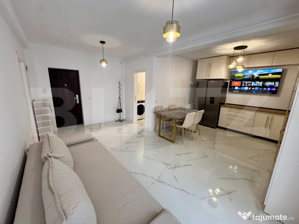Apartament 2 camere+terasa si parcare, 48 mp, prima inchirie