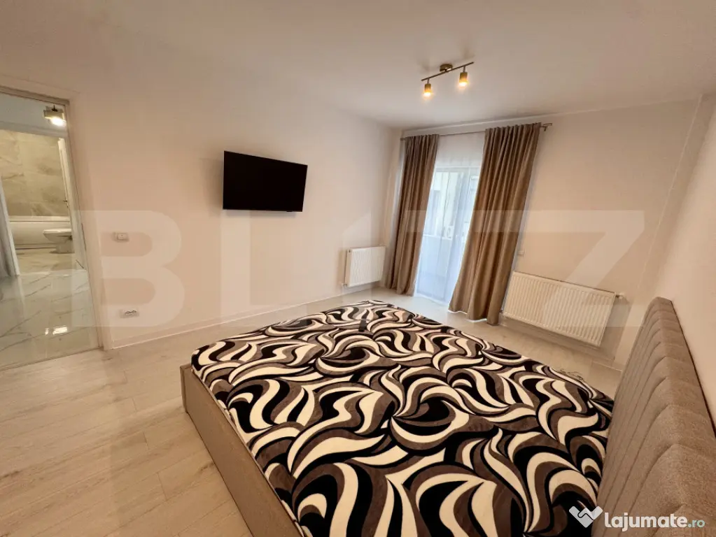 Apartament 2 camere+terasa si parcare, 48 mp, prima inchirie