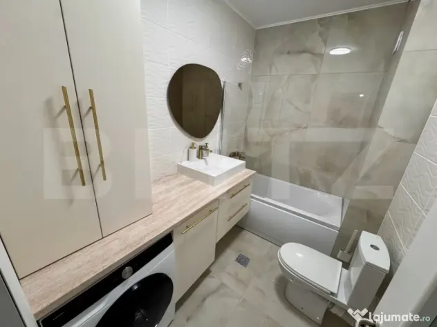 Apartament 2 camere+terasa si parcare, 48 mp, prima inchirie