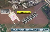 Loturi Teren Industrial Bragadiru de la 700mp–Langa Centura București