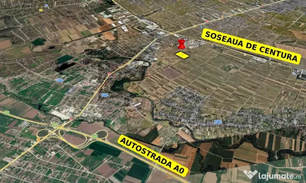 Loturi Teren Industrial Bragadiru – langa Centura București - 55EUR/mp