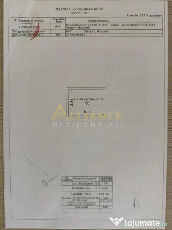 Metalurgiei 2 camere cu boxa si 2 parcari gata de mutare