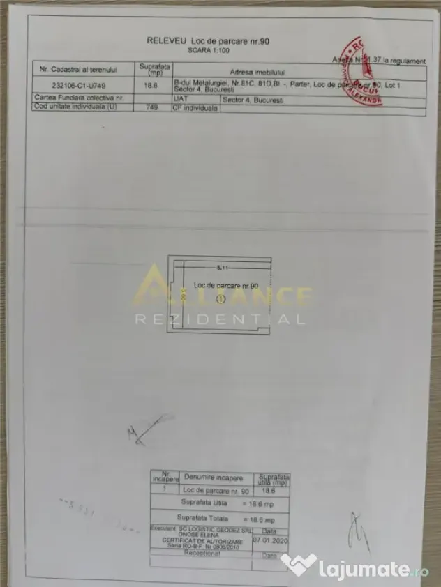 Metalurgiei 2 camere cu boxa si 2 parcari gata de mutare