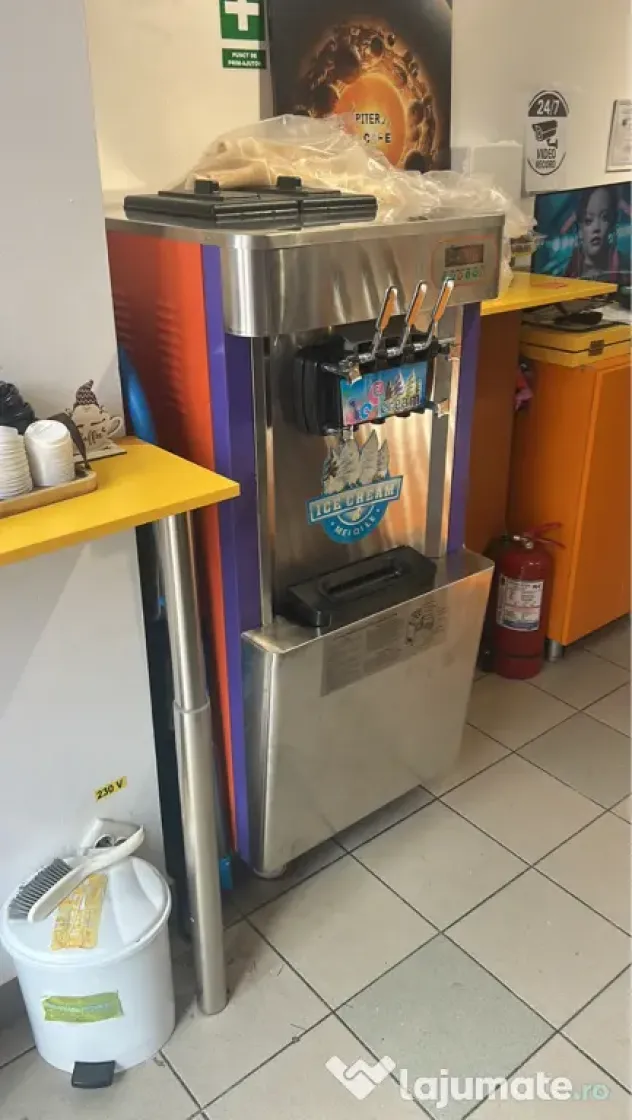 Mașină de înghețată profesională soft
