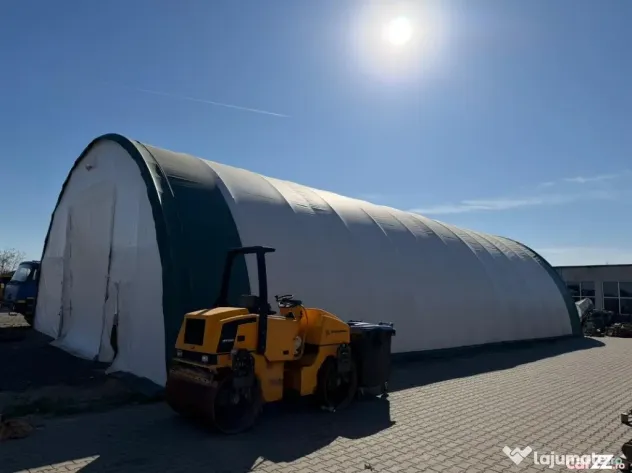 Cort industrial de depozitare – schelet metalic pentru corturi agricole /utilaje