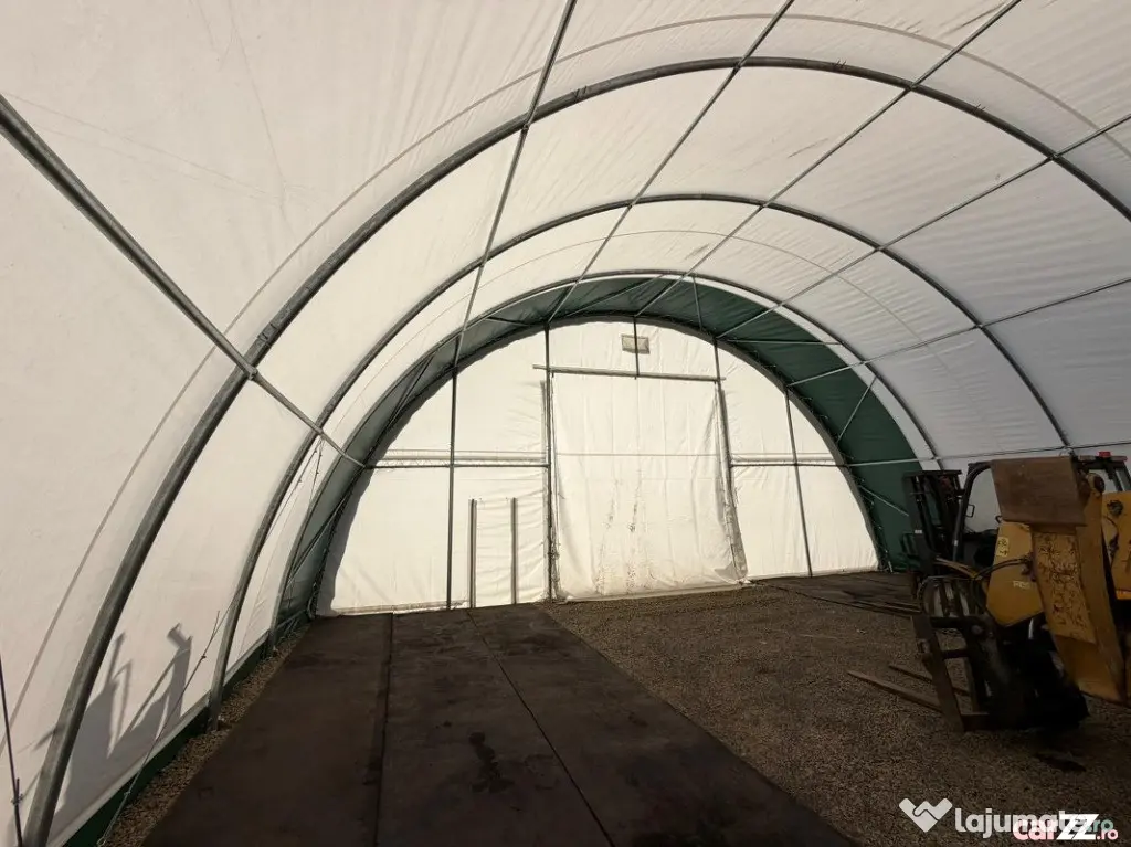 Cort industrial de depozitare – schelet metalic pentru corturi agricole /utilaje