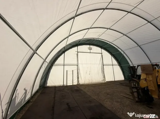 Cort industrial de depozitare – schelet metalic pentru corturi agricole /utilaje