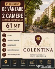 2 camere Colentina, et. 2, an 1986, 61 mp 