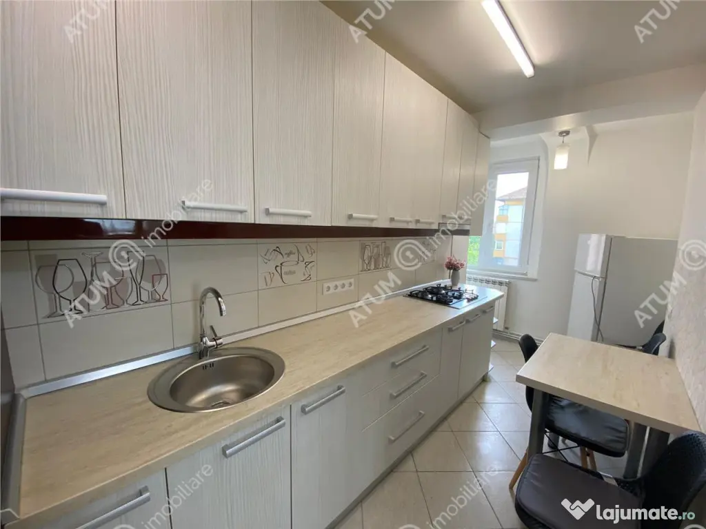 Apartament cu 2 camere decomandate si balcon in Sibiu zona R