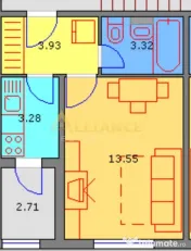 Garsoniera de Sector 4 | Centrala Proprie | Str. Ilie Oprea