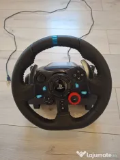 Pachet Logitech G29 (Volan + Pedale) + Suport/Stand Metalic Huzaro – Ca nou