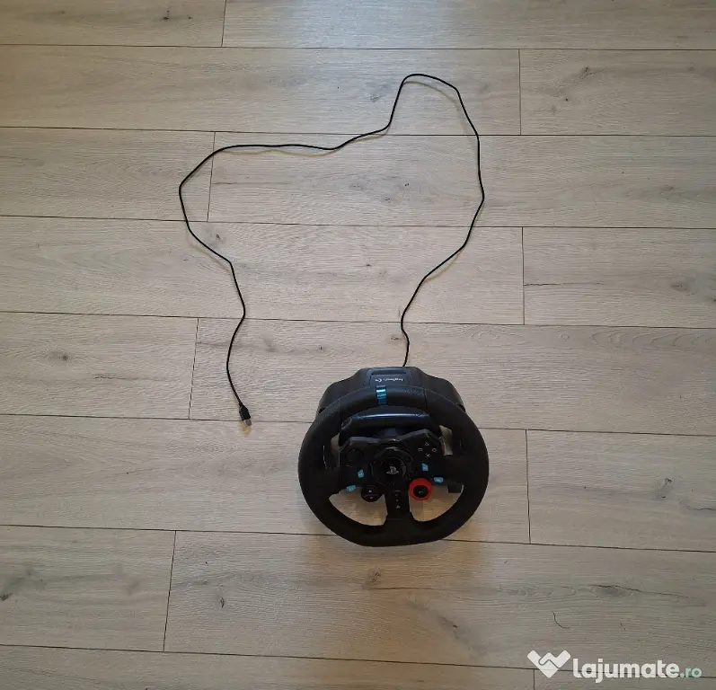 Pachet Logitech G29 (Volan + Pedale) + Suport/Stand Metalic Huzaro – Ca nou