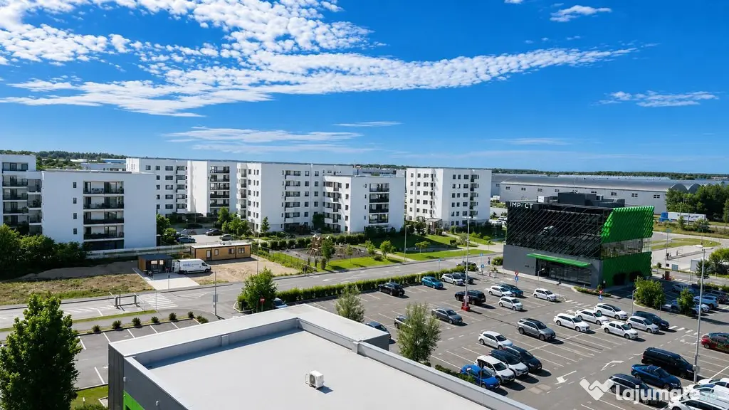 APARTAMENT 3 CAMERE GREENFIELD TEILOR - ETAJ 6/10 VEDERE PAN