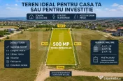 OPORTUNITATE, Teren intravilan, PUZ in Lucru, 500mp, Dezmir 