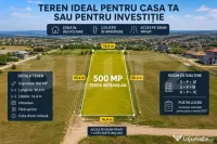 OPORTUNITATE, Teren intravilan, PUZ in Lucru, 500mp, Dezmir
