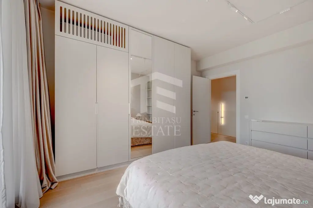 Duplex mobilat utilat,gradina, Tunari parc