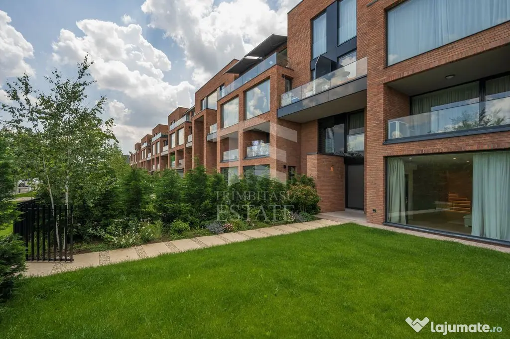 Duplex mobilat utilat,gradina, Tunari parc