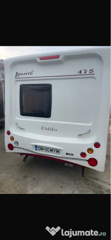 Rulotă înmatriculata în România