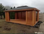 Foișor gradina, pergola, terasa lemn masiv, urgen