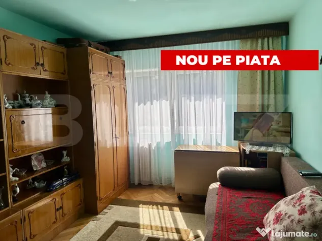 Apartament 2 camere decomandate, potențial excelent, zona