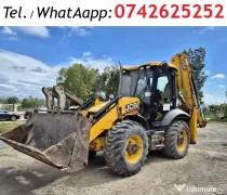 Buldoexcavator JCB 3CX an 2013, AC, cupa multifunctionala, stare perfecta