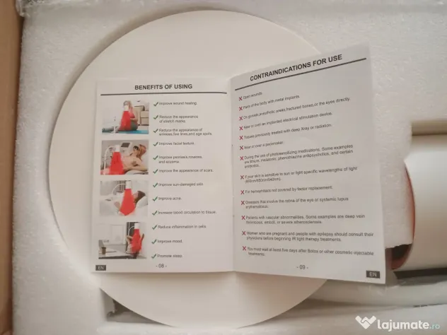 lampa podea terapie infrarosu