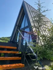 Cabane A frame + Teren 6000 mp | Proprietate deosebita, NOU 