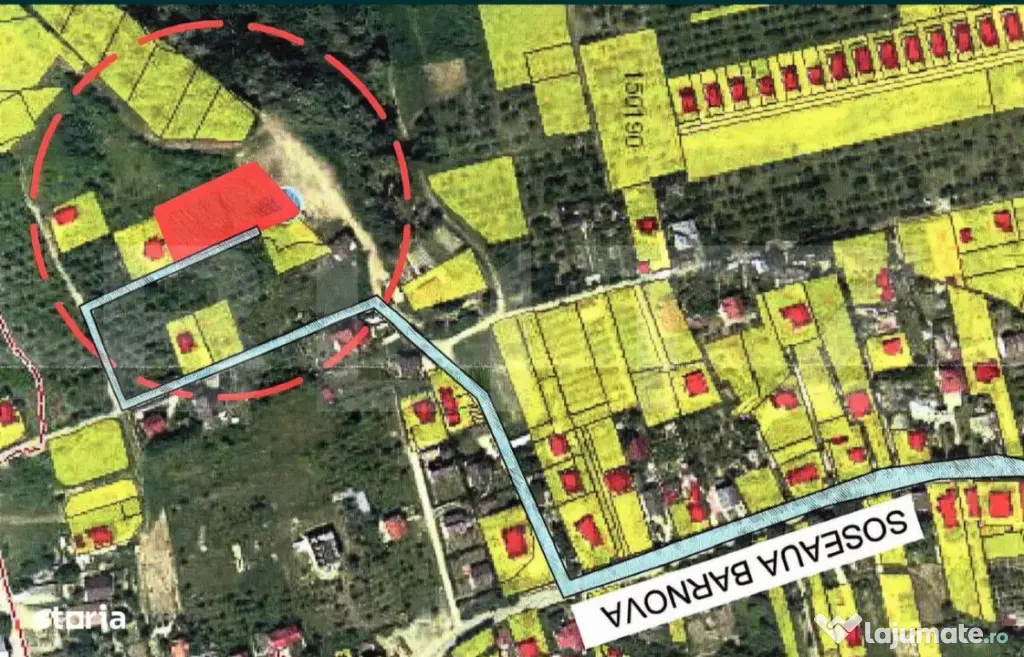Oportunitate Teren intravilan 2346 mp Iasi langa Parcul Nati