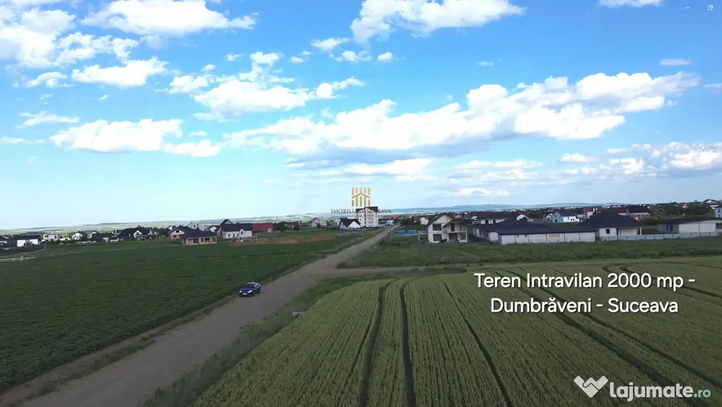 Teren Intravilan 2000 mp Dumbraveni Suceava