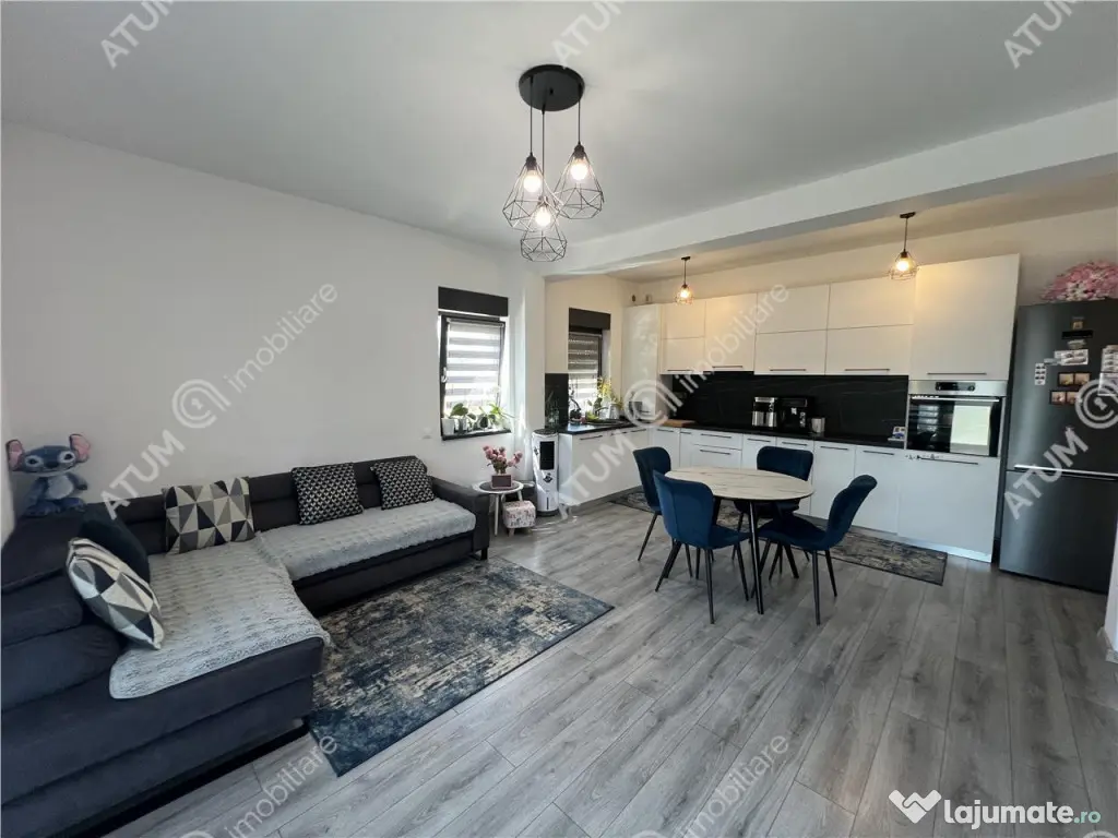 Apartament cu 3 camere si gradina proprie de 85 mp zona Bran