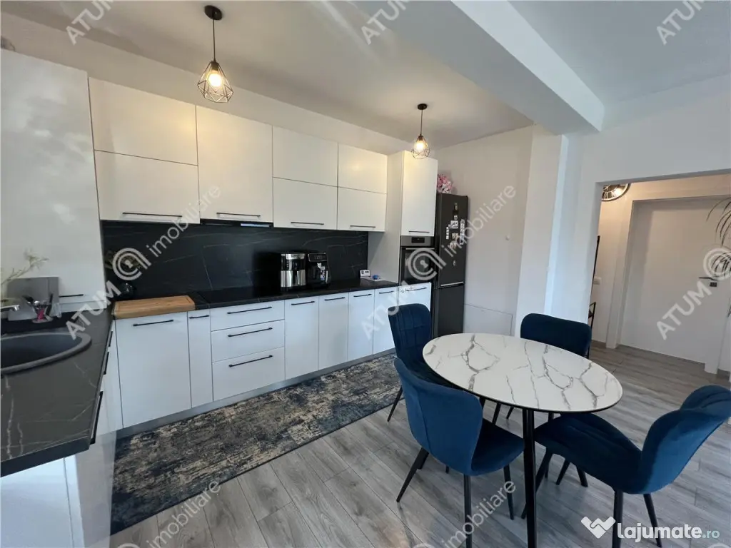 Apartament cu 3 camere si gradina proprie de 85 mp zona Bran