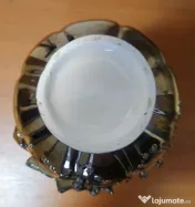 Vaza portelan aurit, produs unicat handmade 