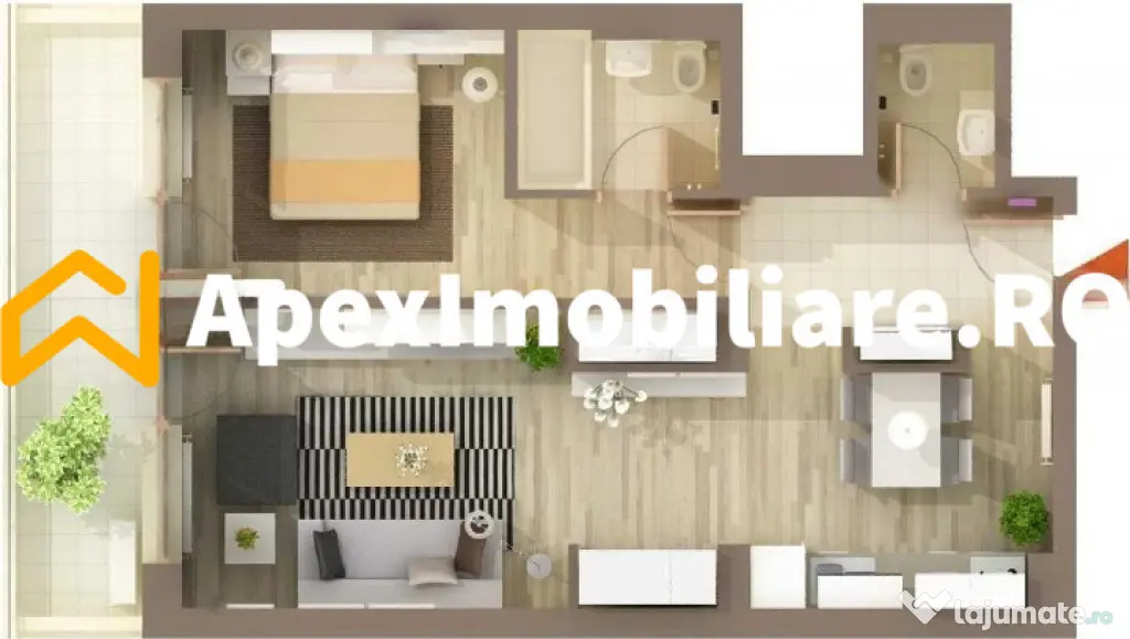 Apartament 2 camere de inchiriat Iancu Nicolae București |