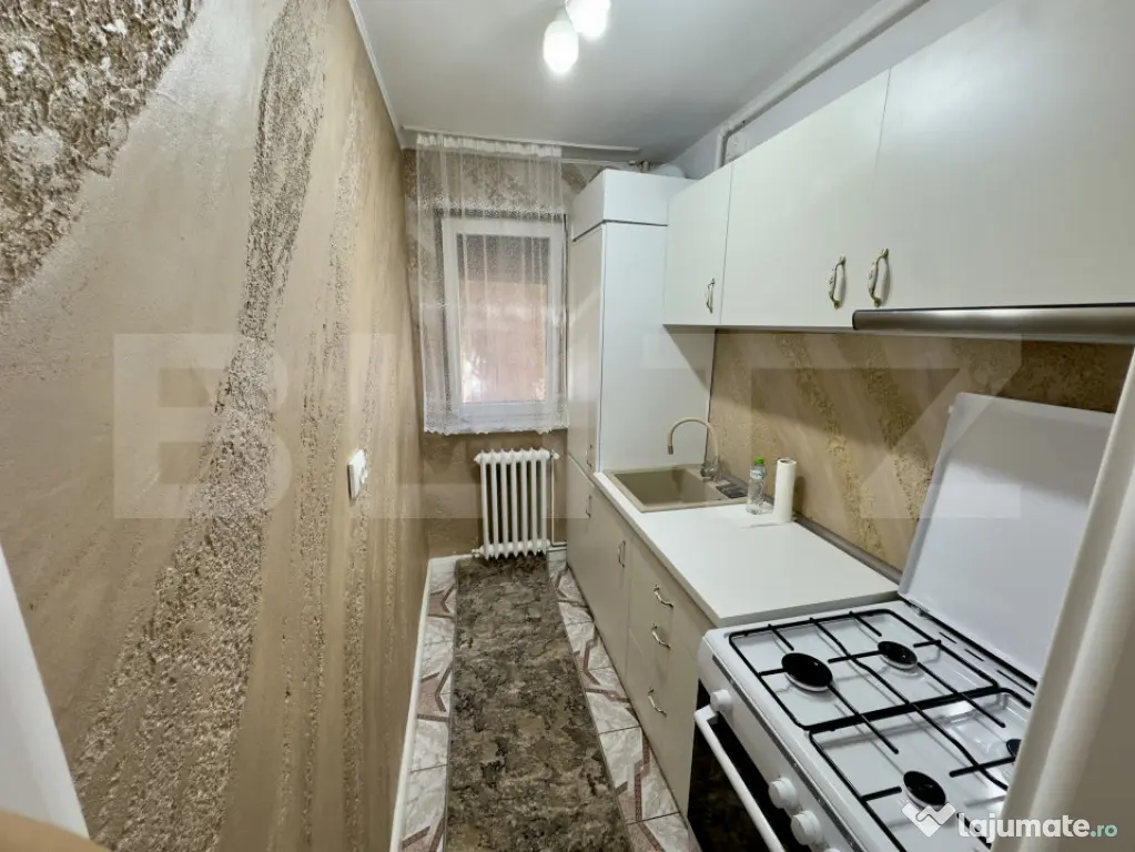 Apartament modern, 2 camere 47 mp, semidecomandat, parter- C