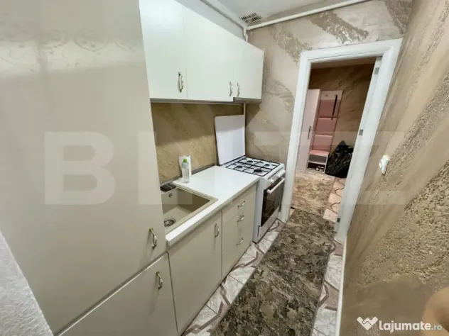 Apartament modern, 2 camere 47 mp, semidecomandat, parter- C