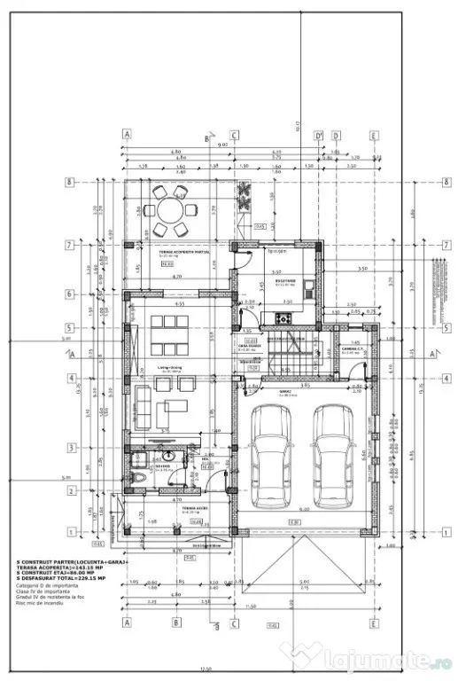 Casă nouă de vânzare în Crevedia – 150 mp utili, curte 550 mp