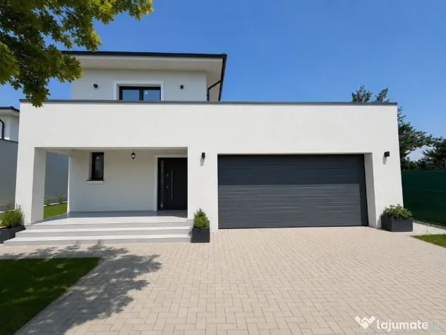Casă nouă de vânzare în Crevedia – 150 mp utili, curte 550 mp